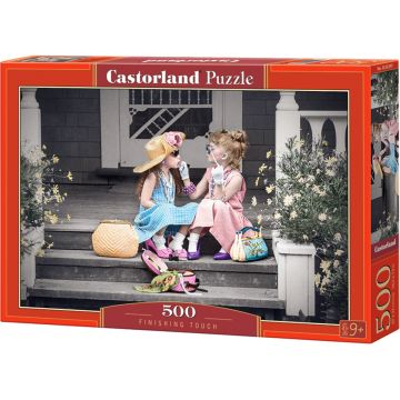 Puzzle Castorland din 500 de piese - Atingeri finale