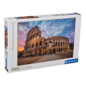 Puzzle Clementoni din 3000 de piese - High Quality Collection Coliseum Sunrise
