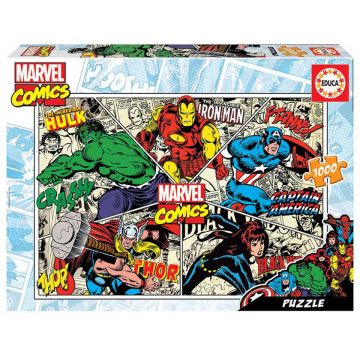 Puzzle Educa din 1000 de piese - Marvel Comics