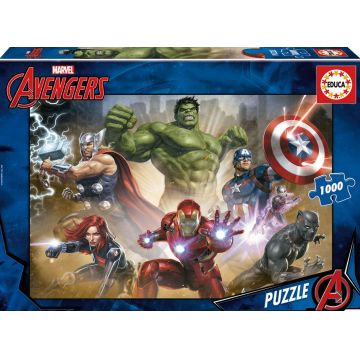 Puzzle Educa din 1000 de piese - The Avengers