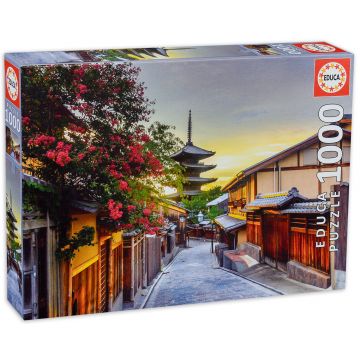 Puzzle Educa din 1000 de piese - Yasaka Pagoda, Kyoto, Japan