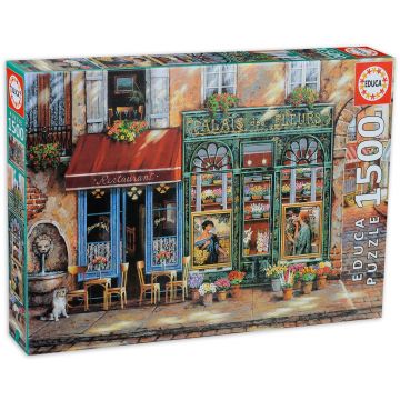 Puzzle Educa din 1500 de piese - Palatul florilor