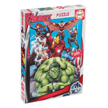 Puzzle Educa din 200 de piese - Avengers