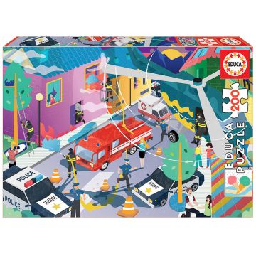 Puzzle Educa din 200 de piese - Emergency Services