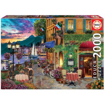 Puzzle Educa din 2000 de piese - Italian Fascino