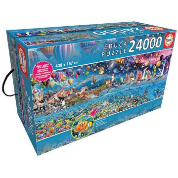 Puzzle Educa din 24 000 de piese - Life, The Great Challenge, Royce B. McClair