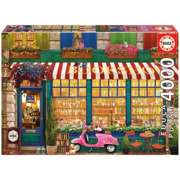 Puzzle Educa din 4000 de piese - Vintage Bookshop