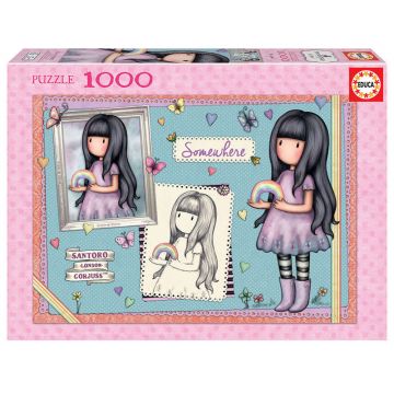 Puzzle Educa Gorjuss de 1000 piese - Gorjuss, Somewhere