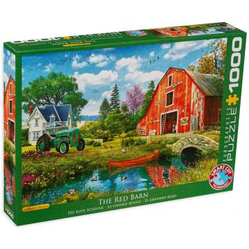 Puzzle Eurographics de 1000 piese - Dominic Davison The Red Barn