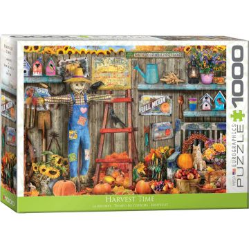 Puzzle Eurographics din 1000 de piese - Garden Harvest Time