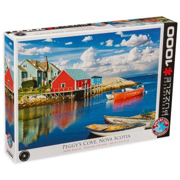 Puzzle Eurographics din 1000 de piese - Peggy’s Cove, Nova Scotia