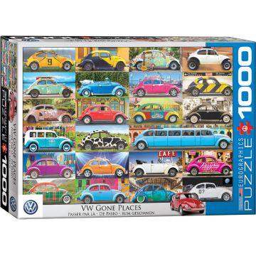 Puzzle Eurographics din 1000 de piese - VW Beetle