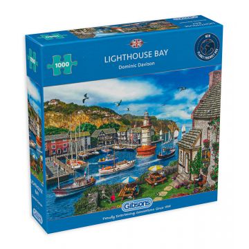 Puzzle Gibsons din 1000 de piese - Lighthouse Bay