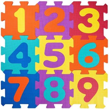 Puzzle moale pentru podea Woody cu spuma EVA - Cifre