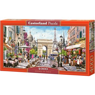 Puzzle panoramic Castorland din 4000 de piese - Esenta Parisului, Richard Macneil