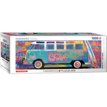 Puzzle panoramic Eurographics din 1000 de piese - Parker Greenfield Love Splash