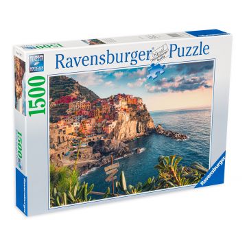 Puzzle Ravensburger din 1500 de piese - Cinque Terre, Italia