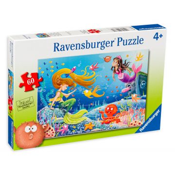 Puzzle Ravensburger din 60 de piese - O poveste despre sirene
