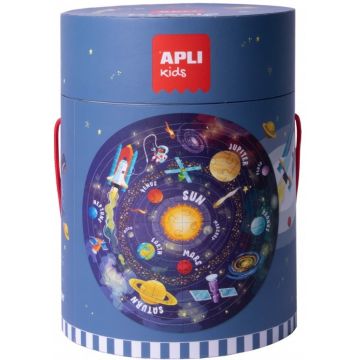 Puzzle rotund Apli din 48 de piese - Sistemul solar
