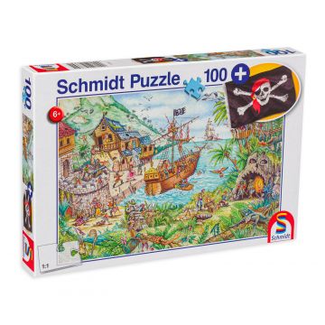 Puzzle Schmidt din 100 de piese - Pirate Cove
