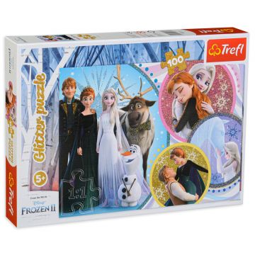 Puzzle Trefl din 100 de piese - Frozen 2