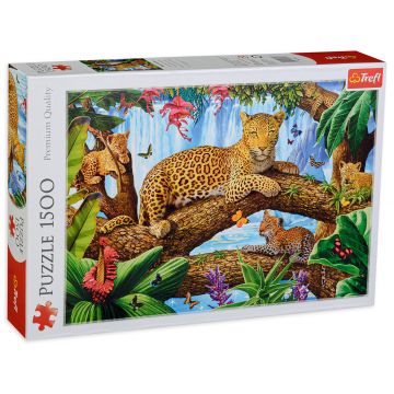 Puzzle Trefl din 1500 de piese - Resting among the Trees