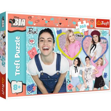 Puzzle Trefl din 260 de piese - Bia, Chiara and Celeste