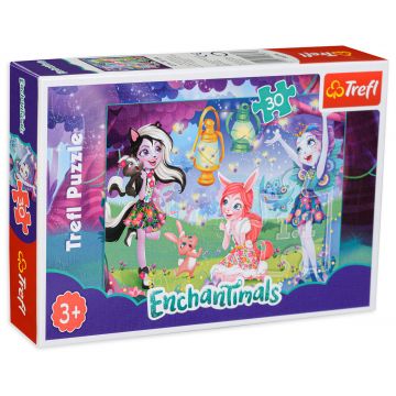 Puzzle Trefl din 30 de piese - Enchantimals