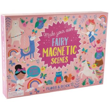 Scene magnetice pentru copii Floss and Rock - Zana curcubeului