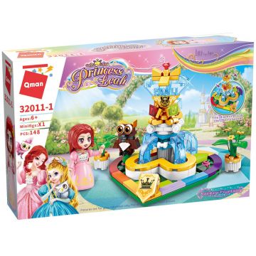Set constructie Qman Princess Leah - Fantana curcubeului