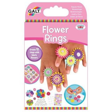Set creativ Galt Toys - Fa-ti singura inele, flori