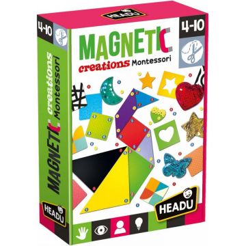 Set creativ Headu Montessori - Creatii magnetice