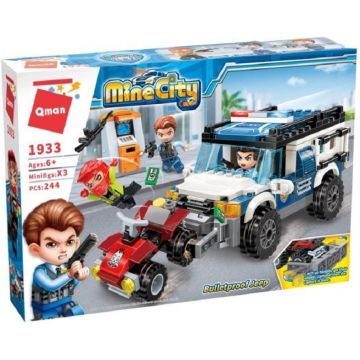 Set de construit Qman - Automobil blindat