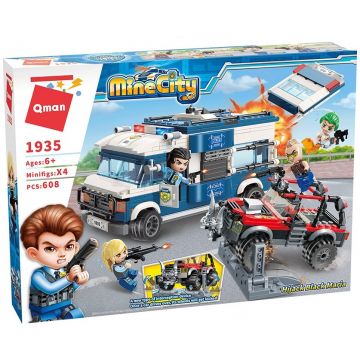 Set de construit Qman - Camion si jeep