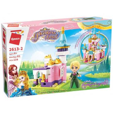 Set de construit Qman - Castel oceanic colorat - Pavilion pentru loialitate