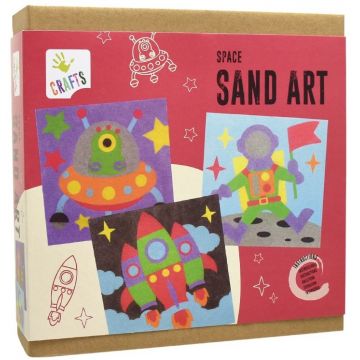 Set de desen cu nisip colorat Andreu toys - Cosmos