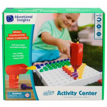 Set pentru copii Learning Resources - Mozaic, cu surubelnita electrica