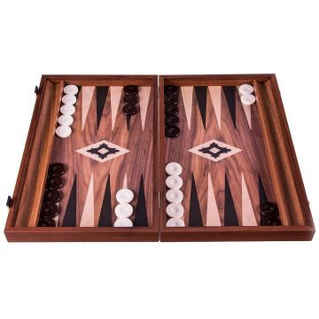 Table Manopoulos - Culoare nuc, 48 x 30 cm