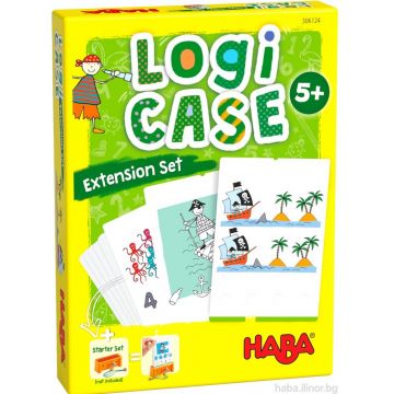 Cărți de joc pentru copii Haba Logicase - Pirati, extensie