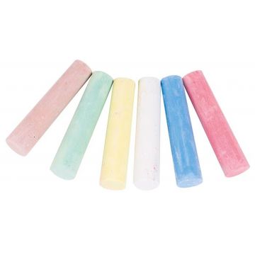 Creta colorata Goki, 6 bucati