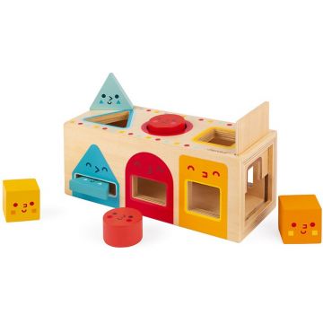 Cutie sortator cu forme geometrice Janod