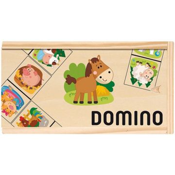 Domino pentru copii Woody - Animalele din ferma