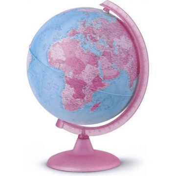 Glob luminos Nova Rico - PinkGlobe, 25 cm