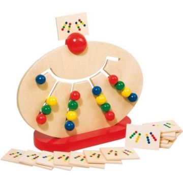 Joc de logica Goki - Sortare Culori si Forme, oval
