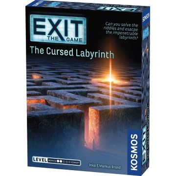 Joc de societate Exit: The Cursed Labyrinth - Cooperativ