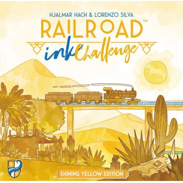 Joc de societate Railroad Ink - Challenge Shining Yellow Edition - De familie