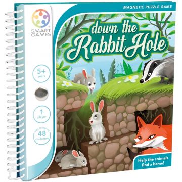 Joc distractiv pentru copii Smart Games - Down the Rabbit hole