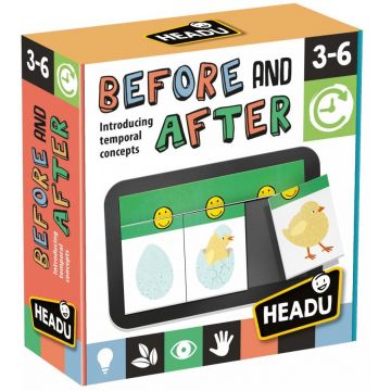 Joc educativ Headu Montessori - Before and after
