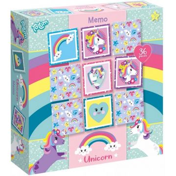 Joc pentru copii Totum, Memo, Unicorn