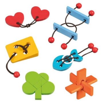 Jocuri logice si puzzle-uri pentru copii Goki - in sortiment